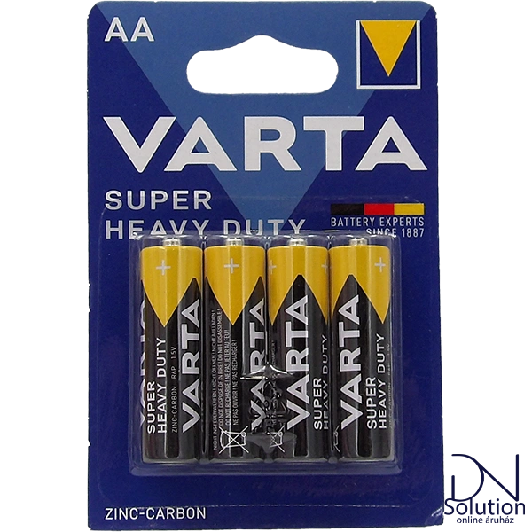 Varta AA elem super heavy duty R6/4 4db