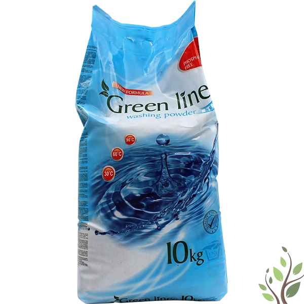Green Line mosópor 10kg strong kék