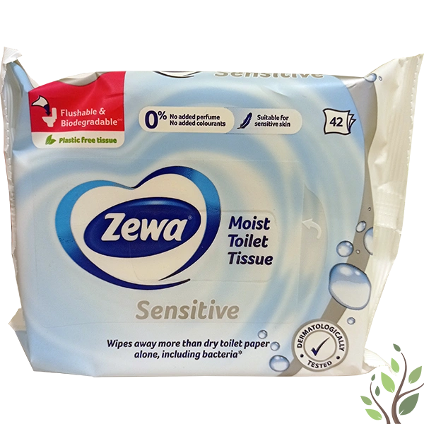 Zewa toalettpapír nedves 42db sensitive
