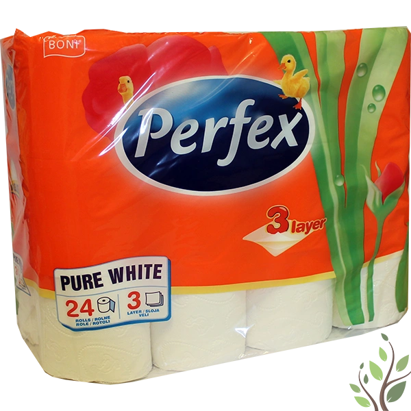 Perfex toalett papír 24 tekercs 3 rétegű fehér