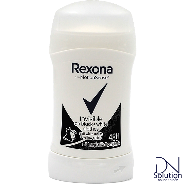 Rexona stift 40ml invisible black and white