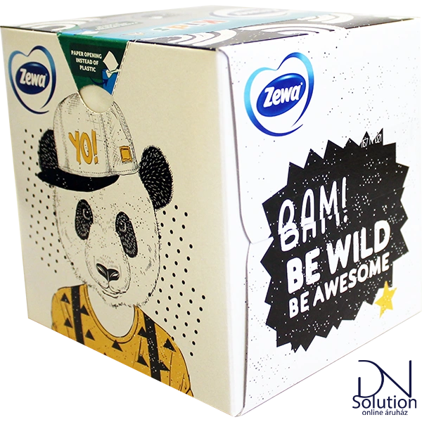 Zewa papírzsebkendő dobozos 60 db 3 réteg kids