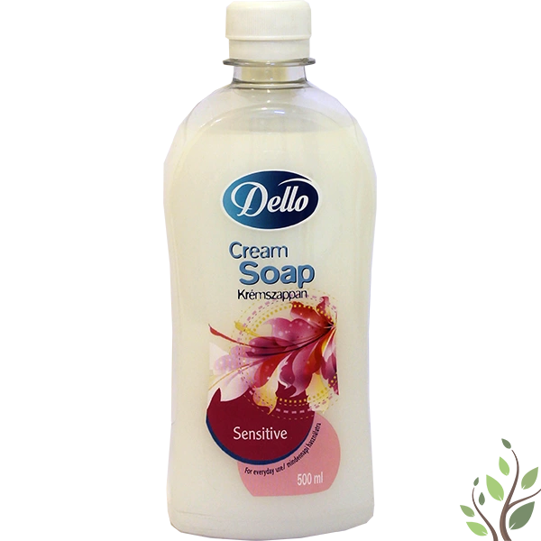 Dello folyékony szappan 0,5l sensitive utántöltő