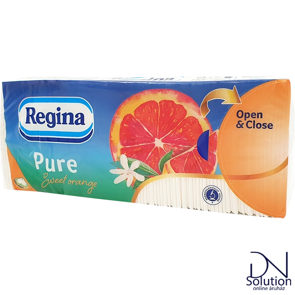 Regina papírzsebkendő 3 réteg 90 db pure sweet orange