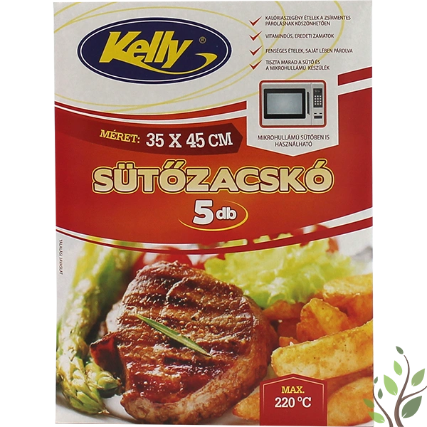 Sütőzacskó steak 35x45 5db (kelly)