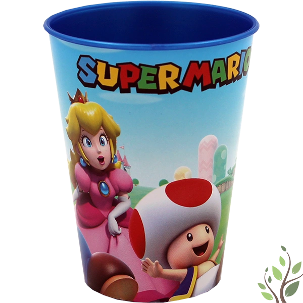 Műanyag pohár 2,6dl Super Mario