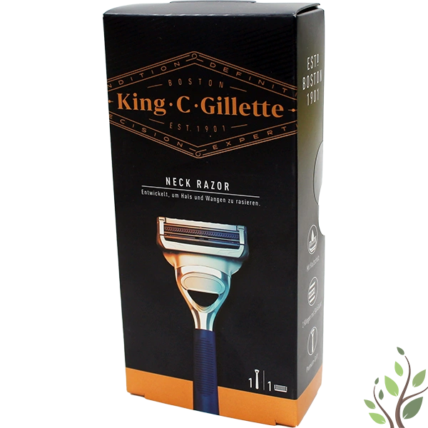 Gillette King C borotva 1+1 utántöltő, Neck Razor blades