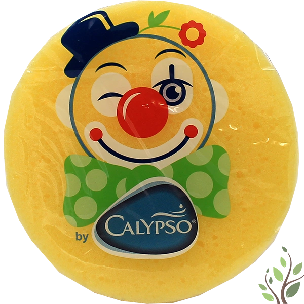 Calypso fürdőszivacs 1db kerek Bohóc