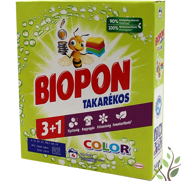 Biopon mosópor 240g color