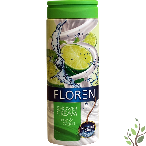 Floren tusfürdő 300ml lime and yoghurt