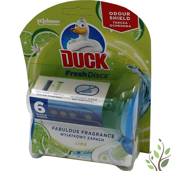 Duck toalett korong 36ml lime fresh discs