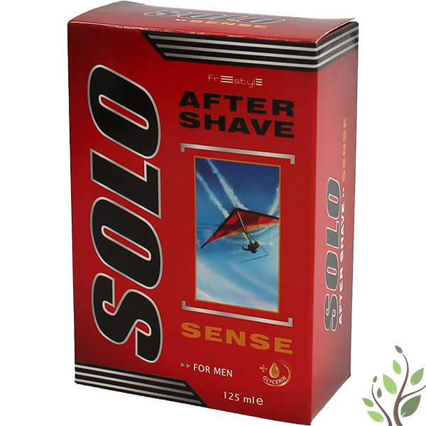 Solo after shave 125ml sense dobozos