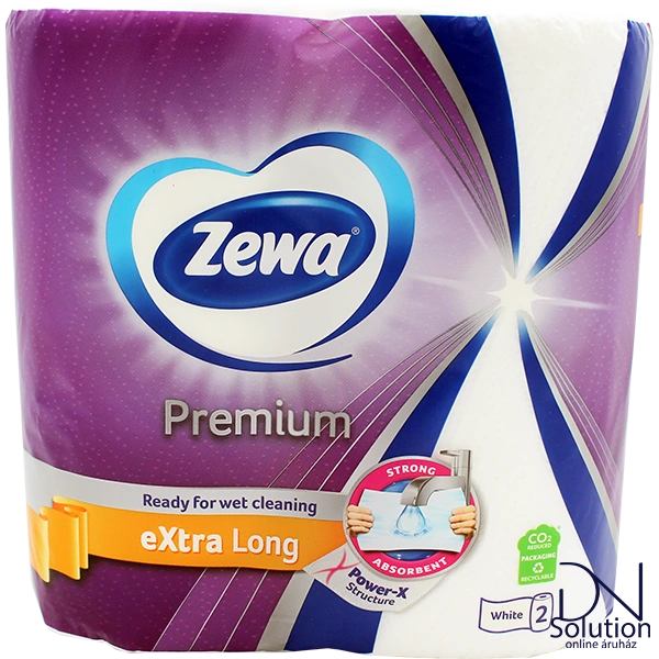 Zewa Premium kéztörlő 2 tekercs 2 réteg 70 lap Extra long