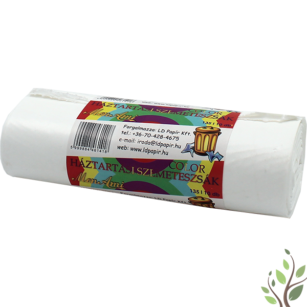 Mon Ami szemeteszsák 135l 10db szines DN Solution Kft. online webáruház