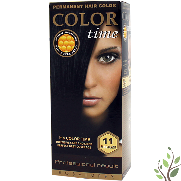 Color Time hajfesték 11 kékes-fekete