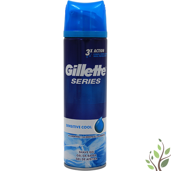 Gillette borotvagél 200ml sensitive cool