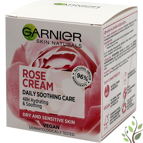 Garnier arckrém 50ml rose cream száraz