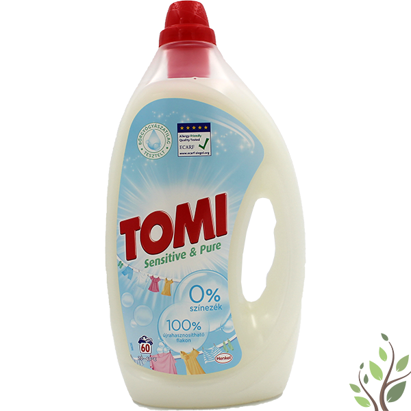 Tomi mosógél 3l sensitive&pure, white