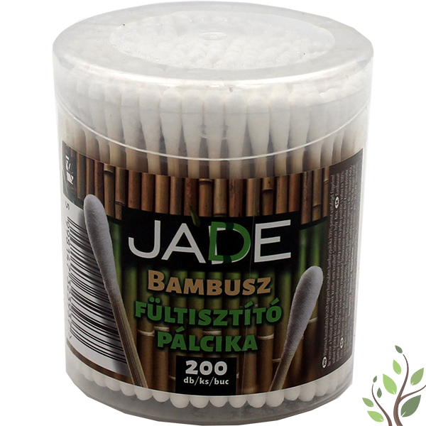 Jade fültisztisztító dobozos 200db bambusz