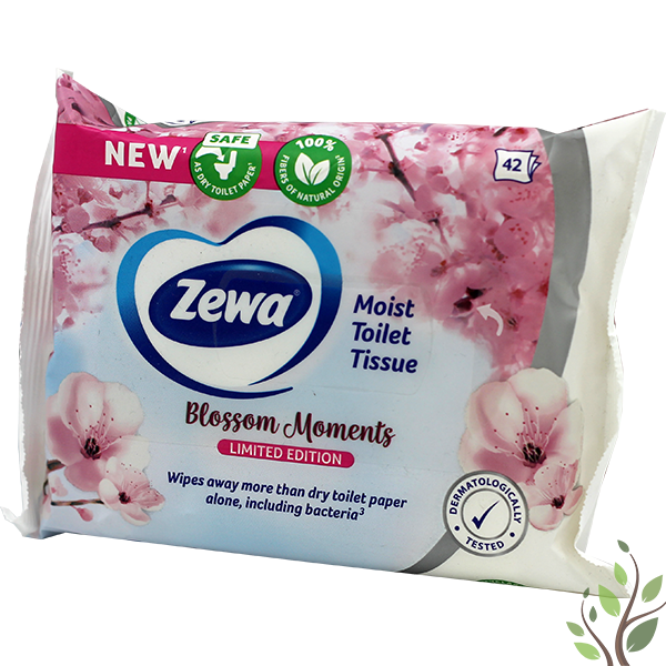 Zewa toalettpapír nedves 42db blossom moments