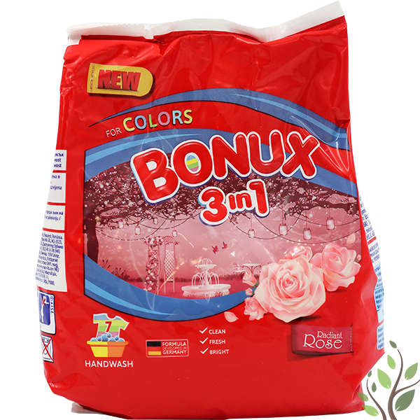 Bonux mosópor 400g rose zacskós
